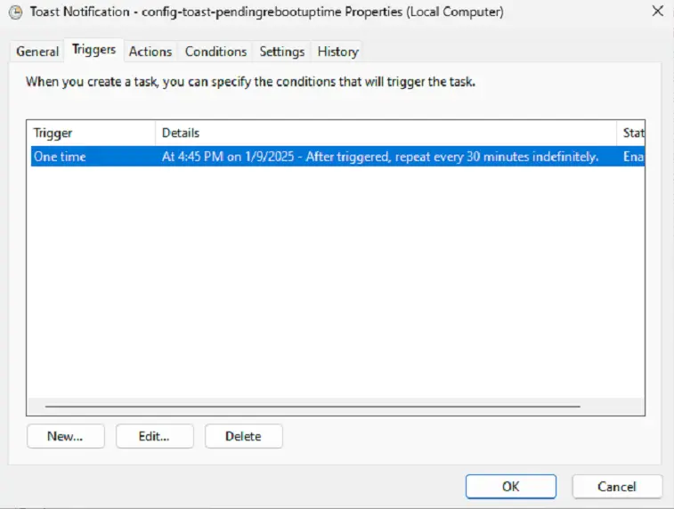 Example 5 ScheduledTask