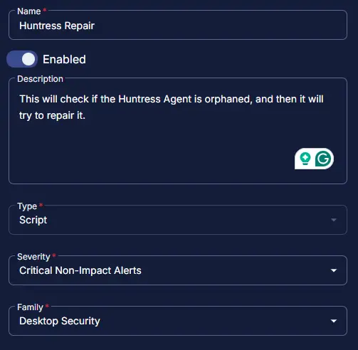 MonitorConfig