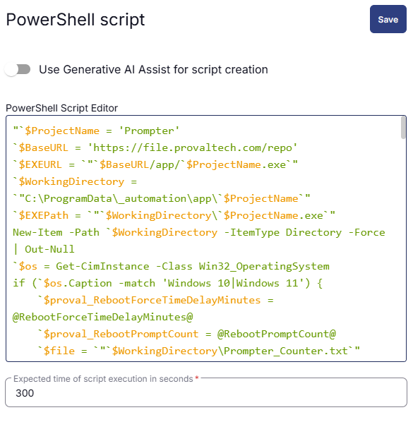 PowerShell Script