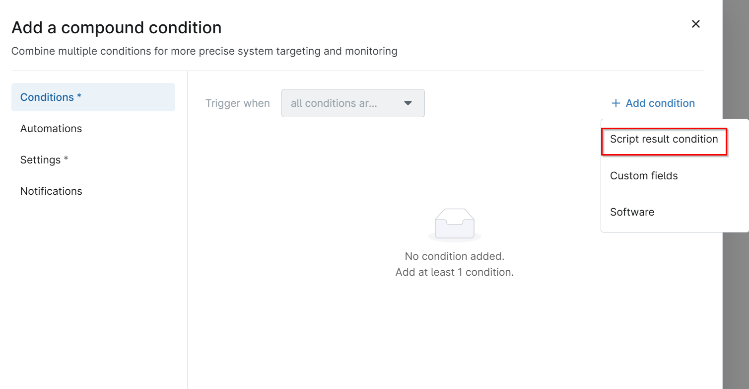 ScriptResultCondition
