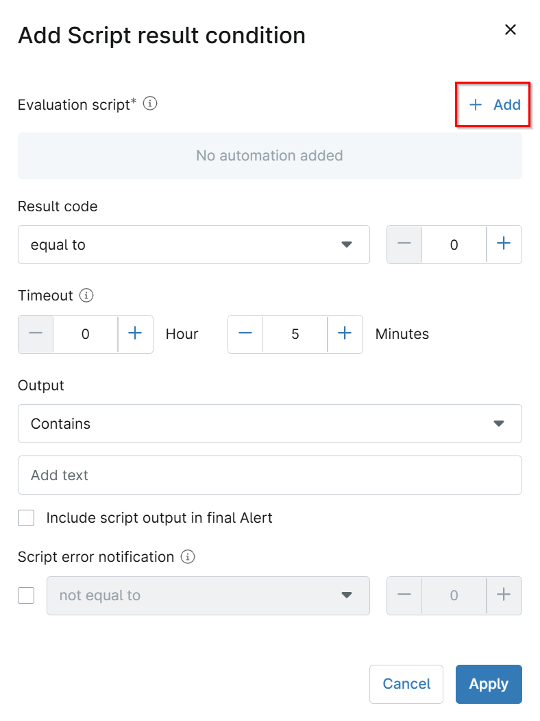 AddScript