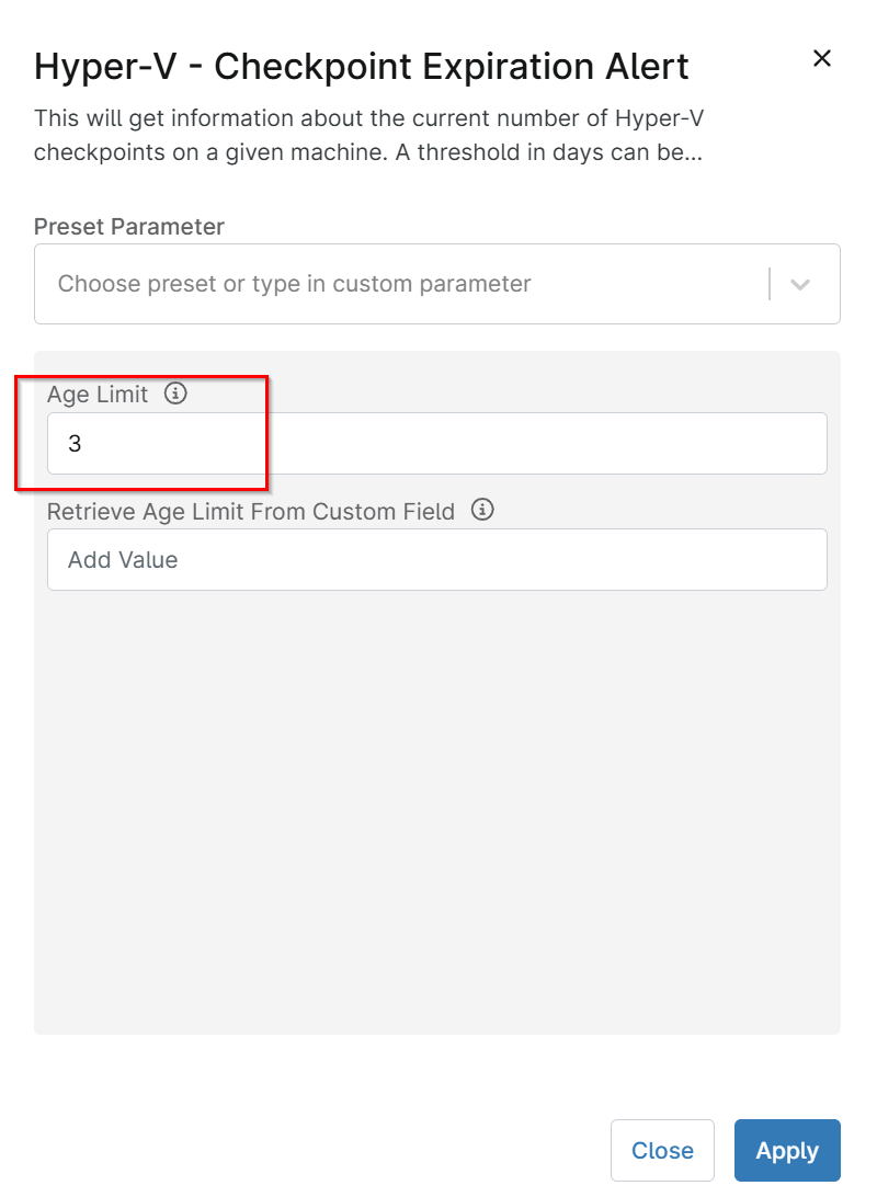 SetValue