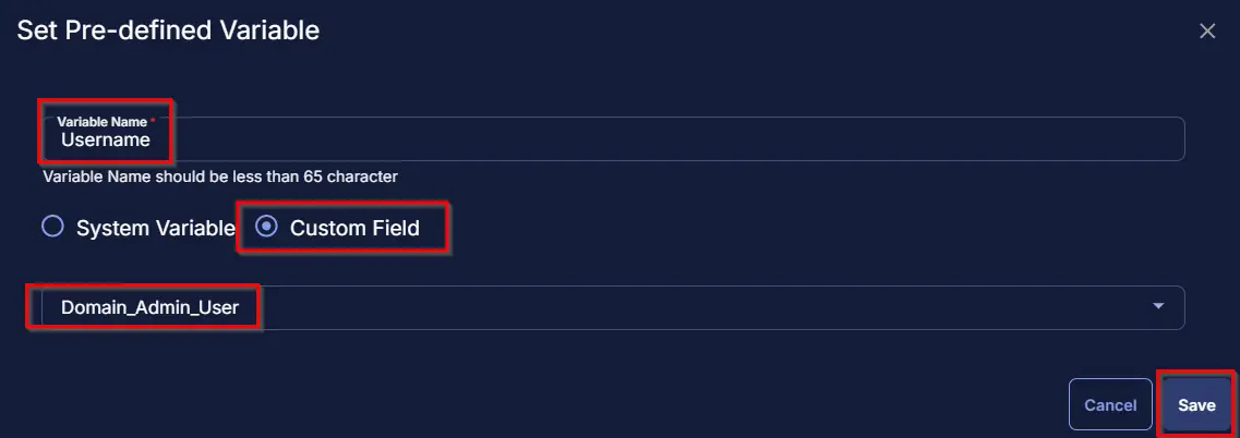 Username