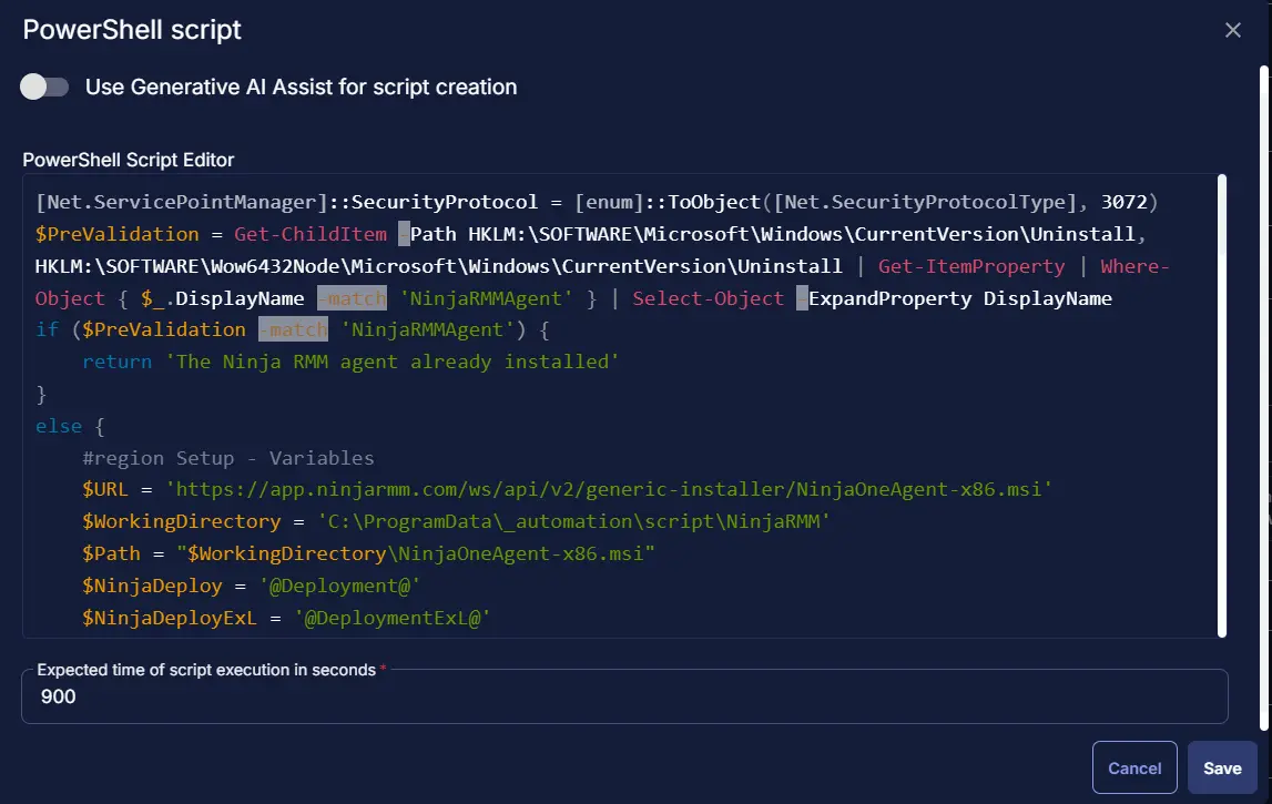 PowerShell Script