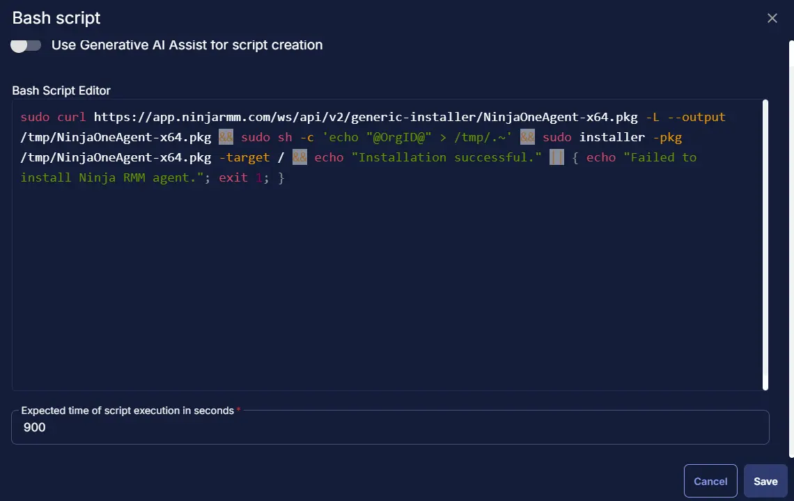 Bash Script