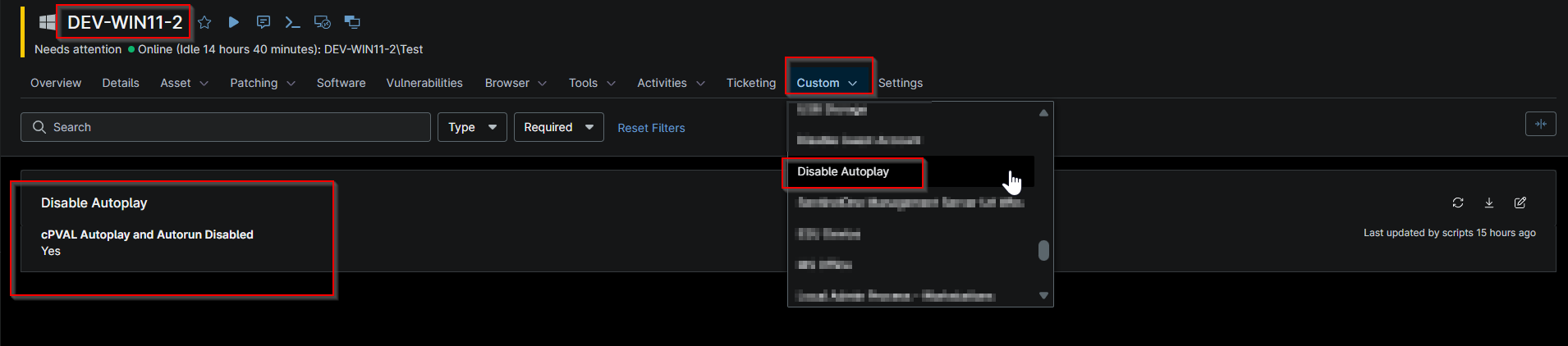 Sample Screenshot