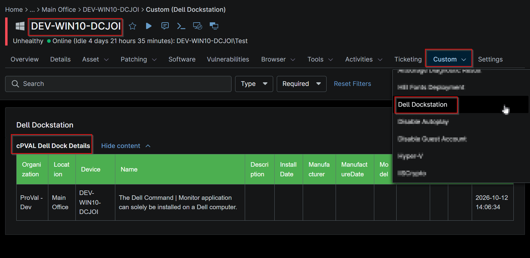 Sample Screenshot