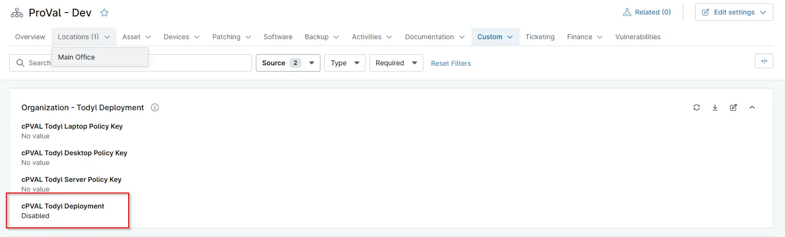 Sample Screenshot