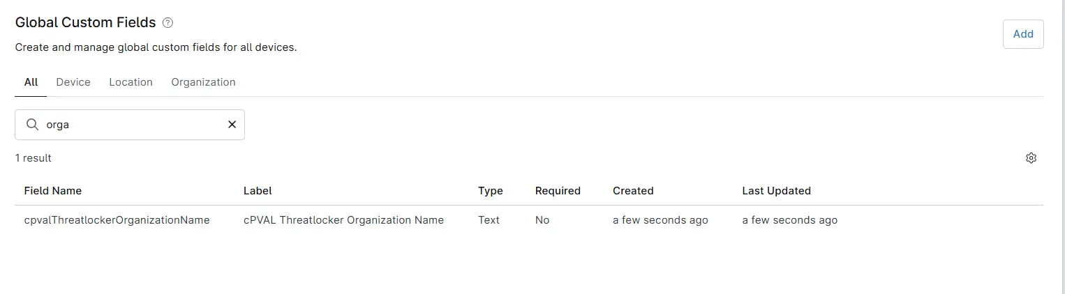 CompleteCustomField