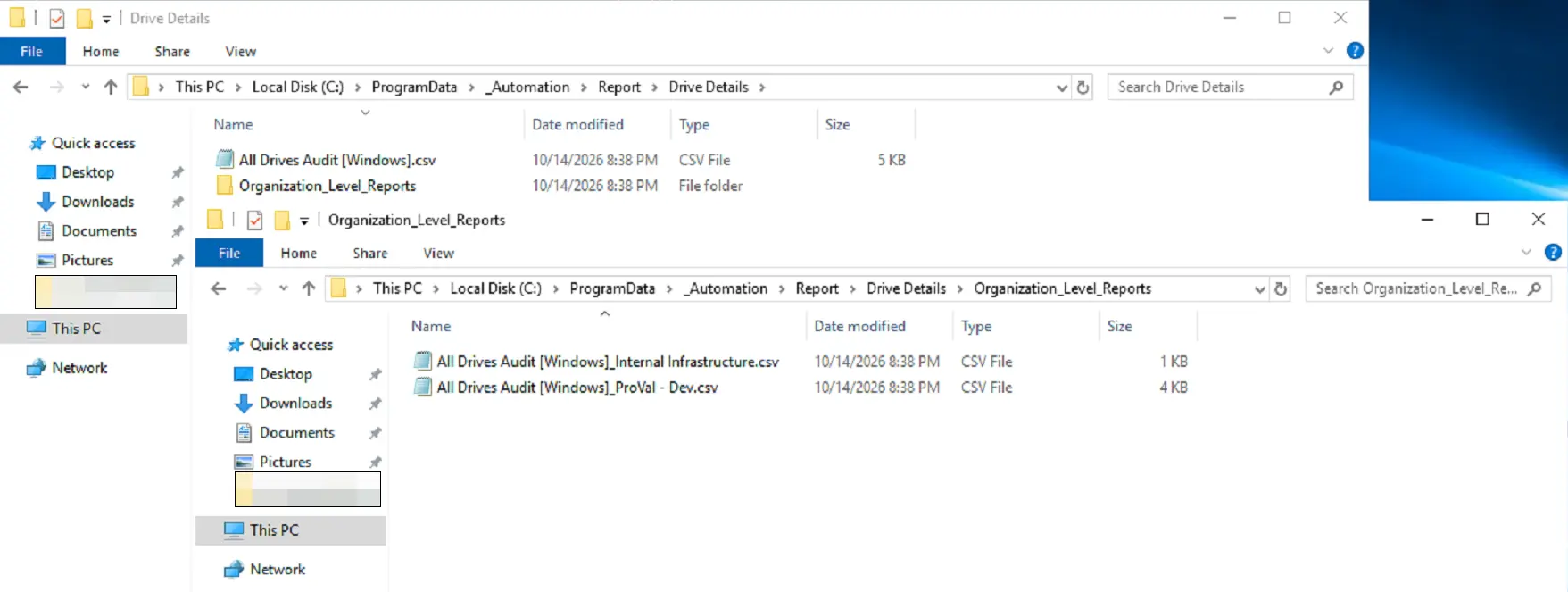 CSV Folder