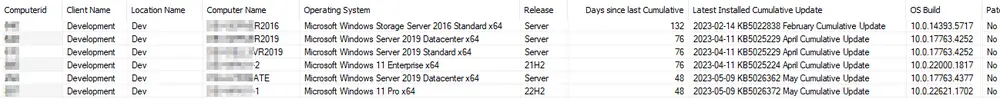 Sample Screenshot