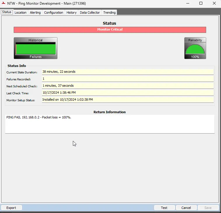Sample Remote Monitor