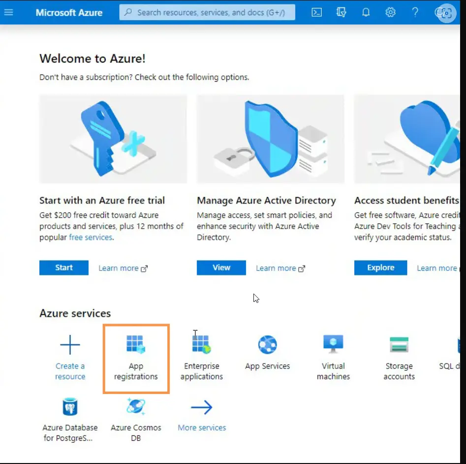 App Registrations