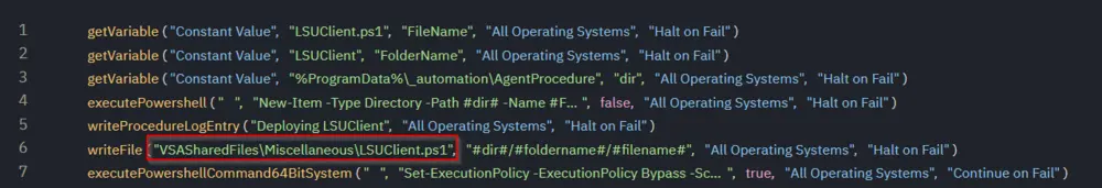 Update Options