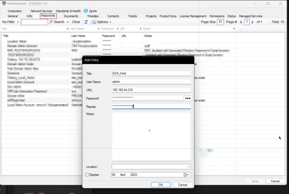 Sample Screenshot