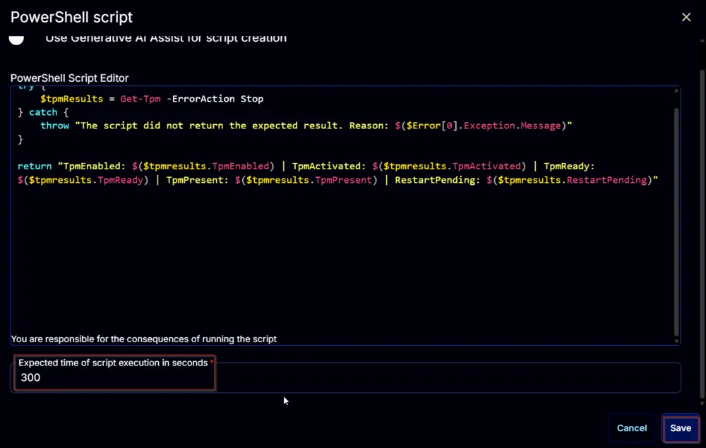 PowerShell Script Execution Image