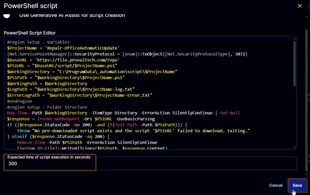 PowerShell Result