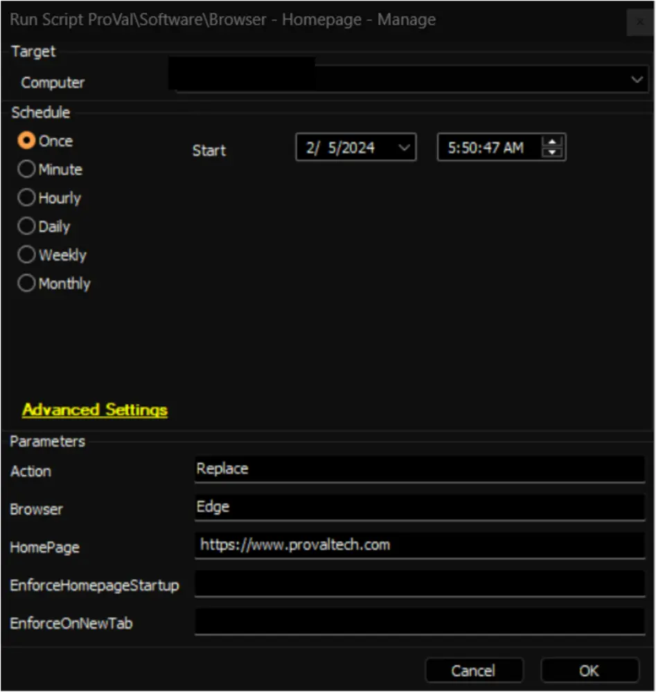 Replace Edge Homepage