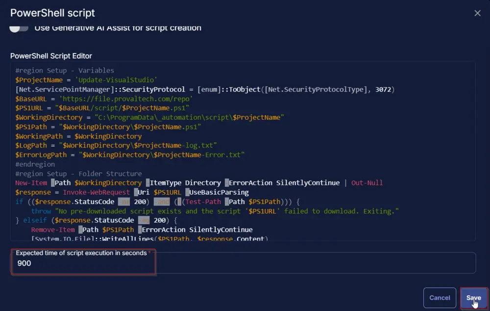 PowerShell Script Example