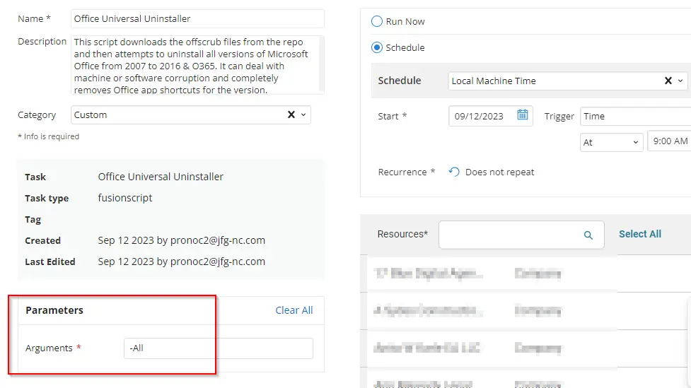 Script Deployment