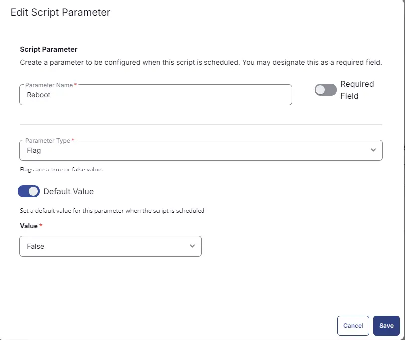 Parameter Confirmation 2