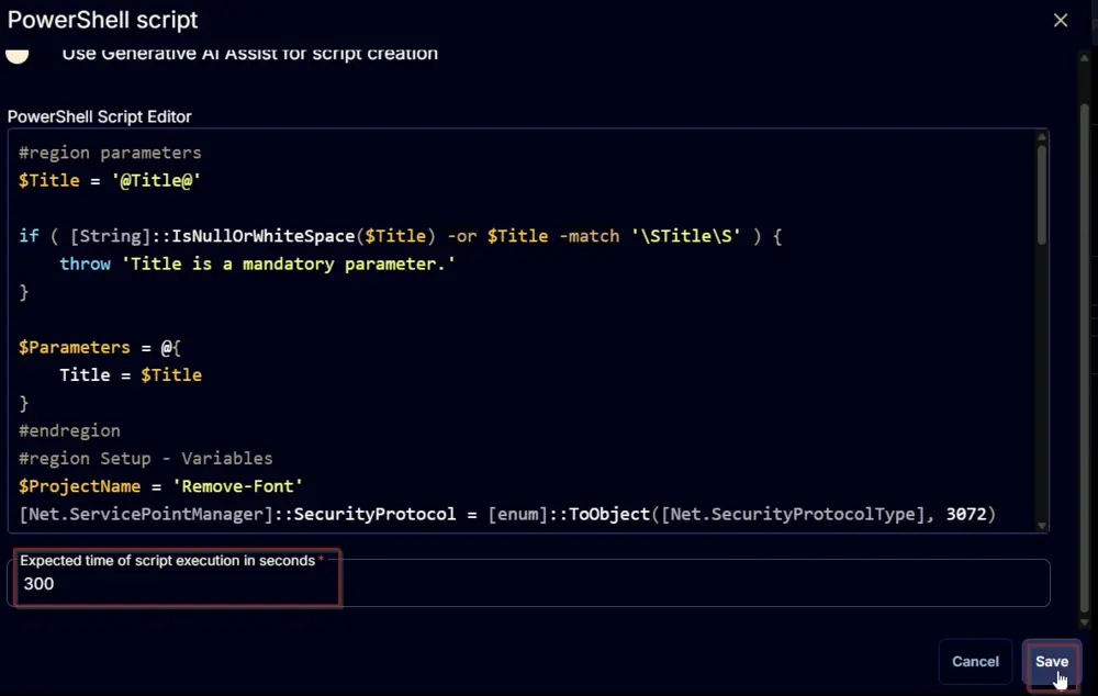 PowerShell Script Image