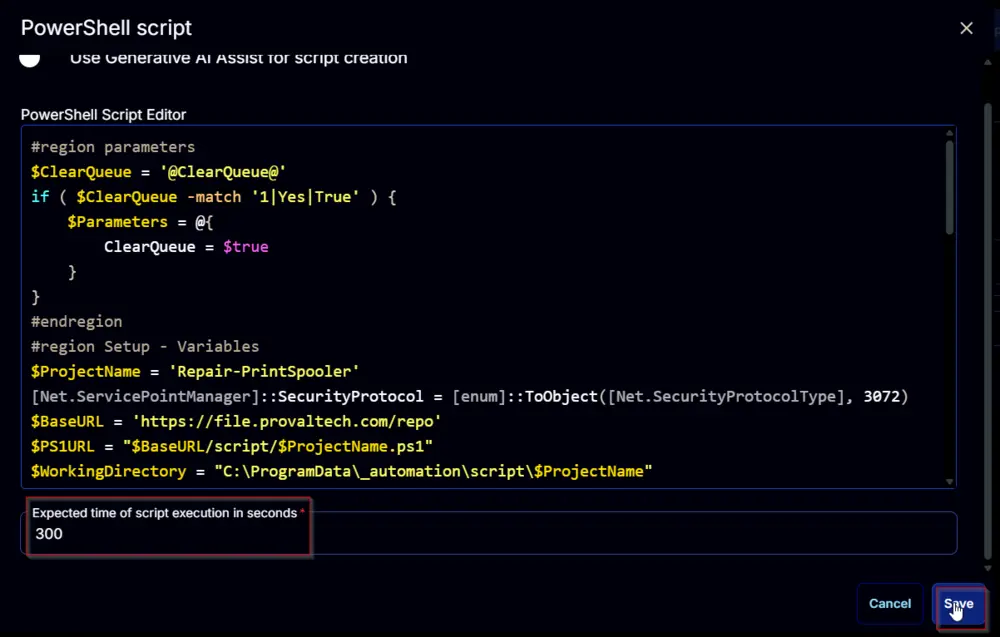 PowerShell Execution