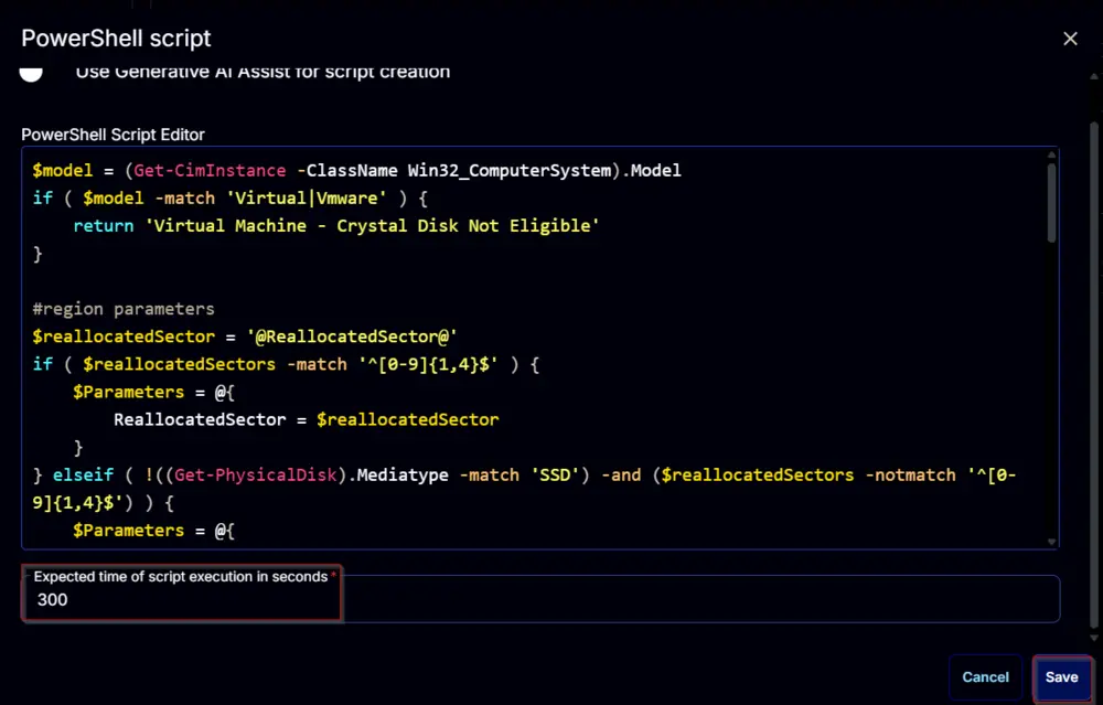 Script Example