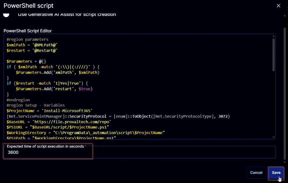 PowerShell Script Image
