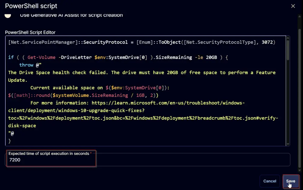 PowerShell Script Save