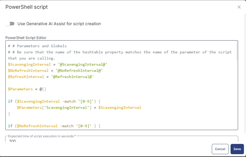 PowerShell Script