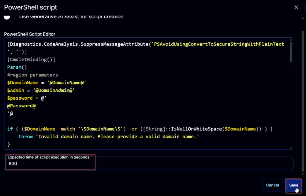 PowerShell Script Completion