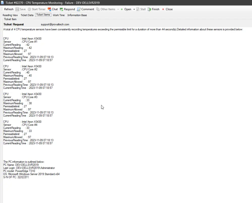 Sample Screenshot