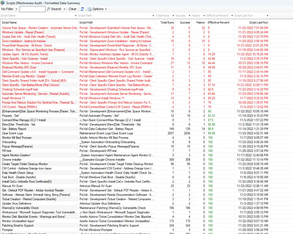 Example Screenshot