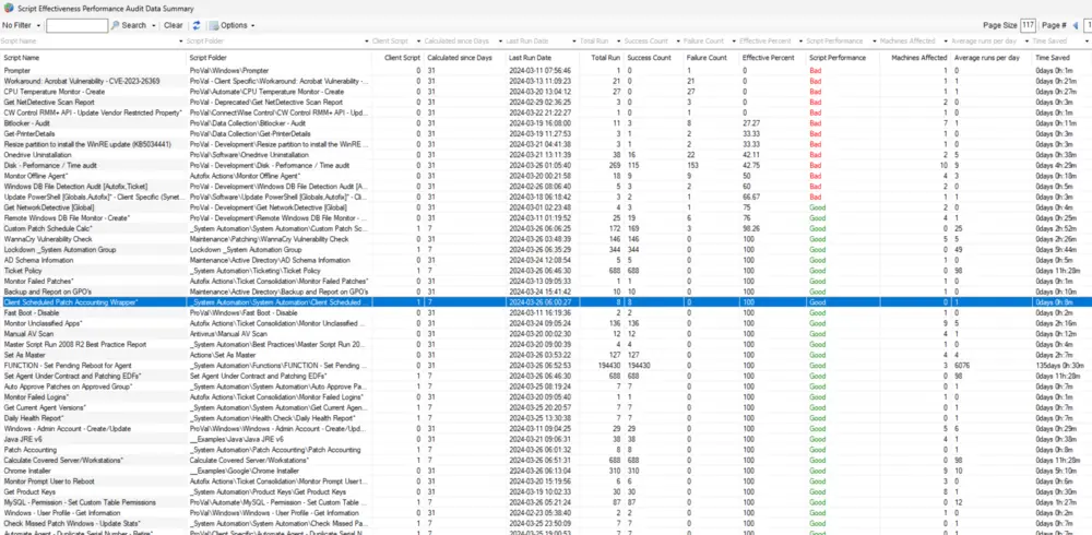 Example Screenshot