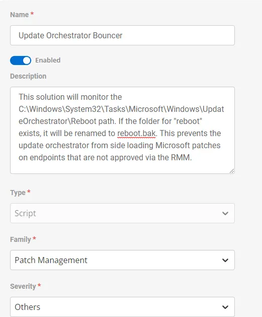 Monitor Configuration