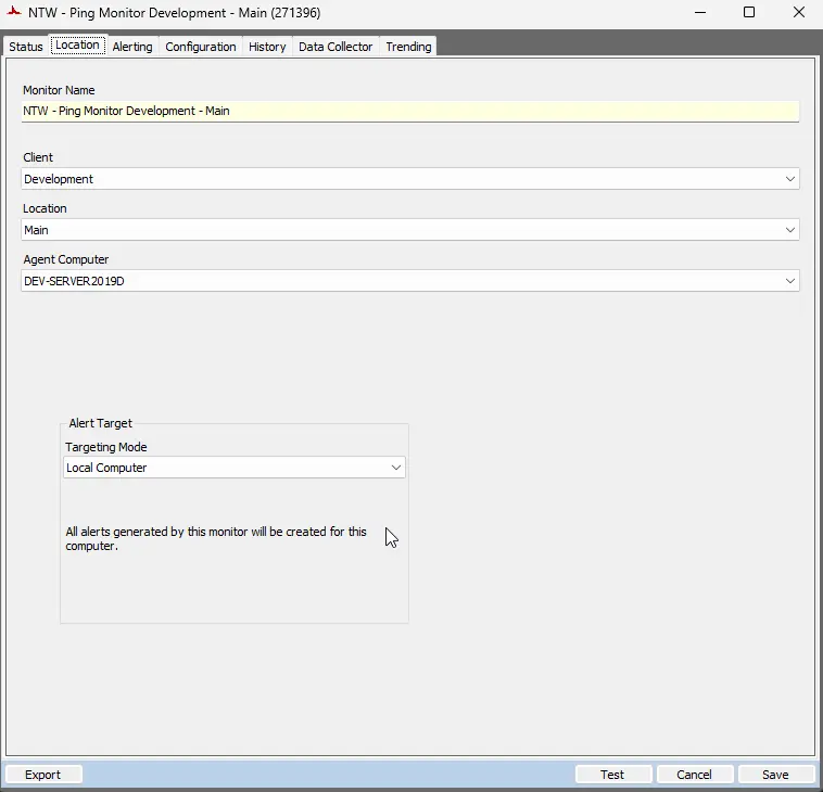 Sample Remote Monitor