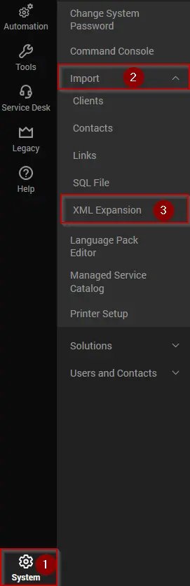 Browse XML