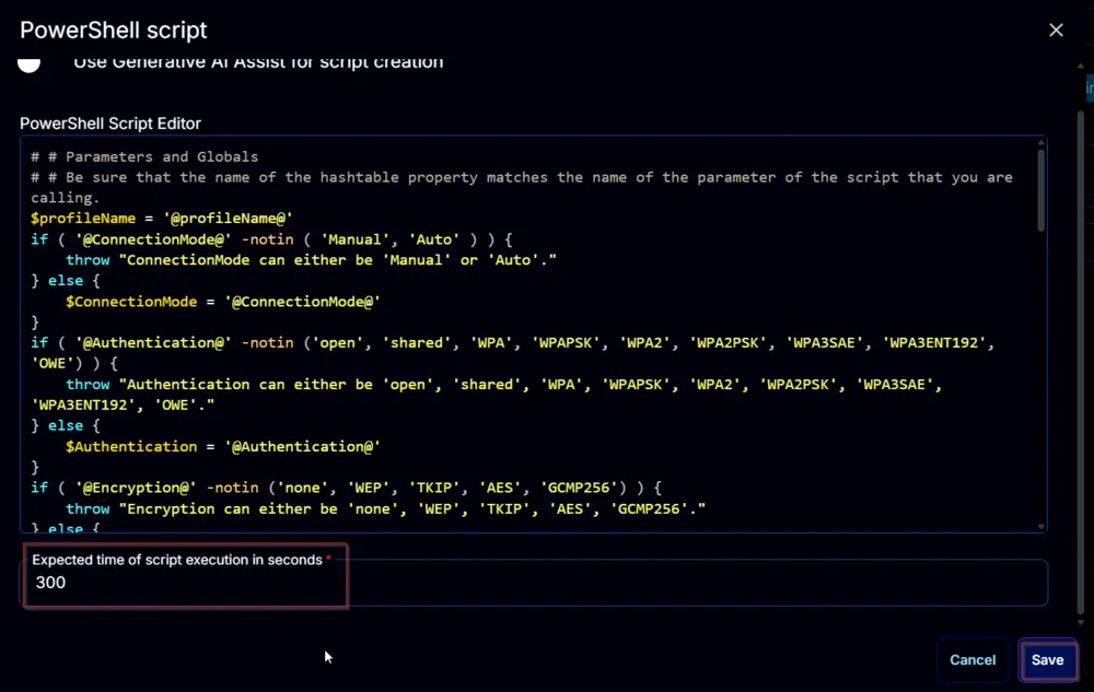 PowerShell Script Execution