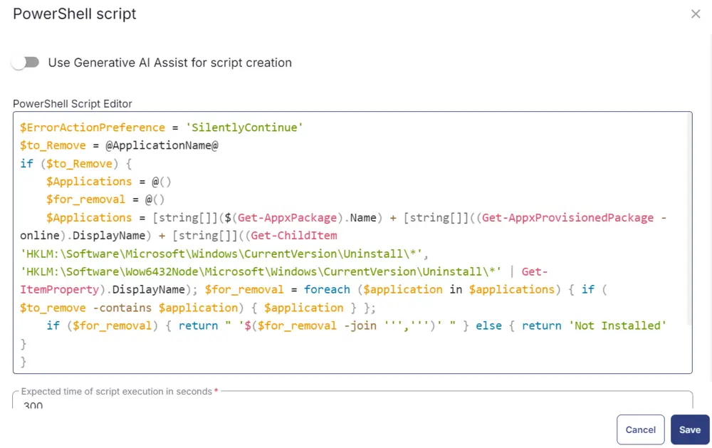 Row 2 PowerShell Image