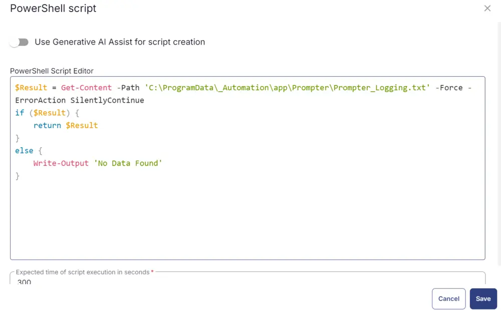 PowerShell Script