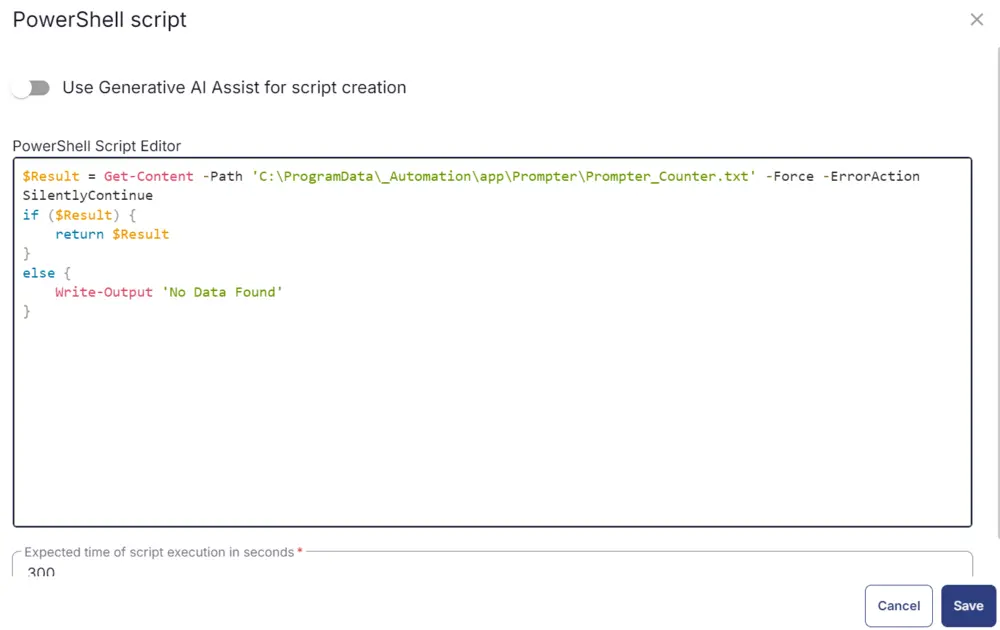 PowerShell Script