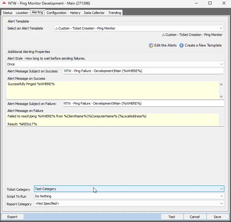 Sample Remote Monitor