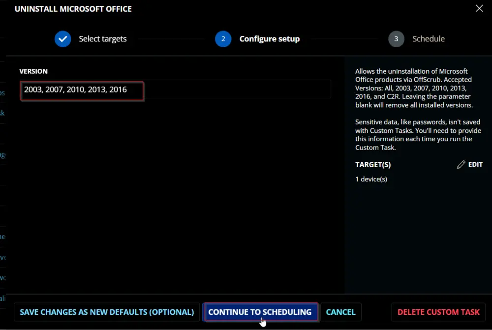 Remove Selected 1