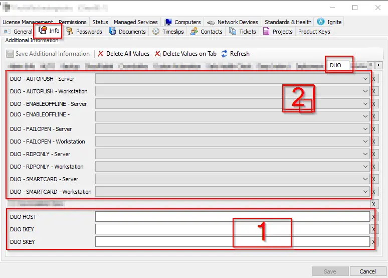 Client-Level EDF