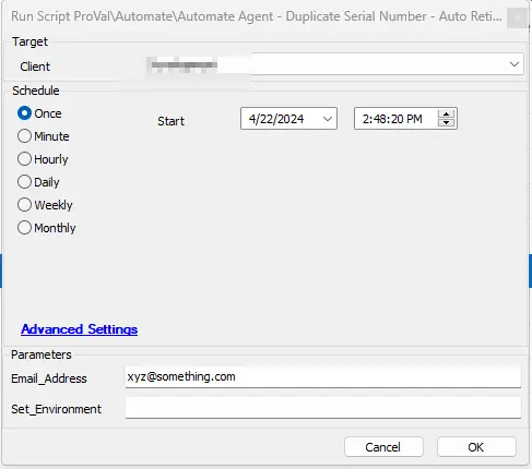 Email Specification Image