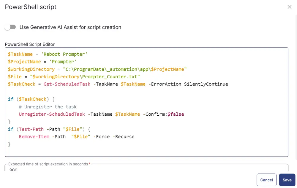 PowerShell Script