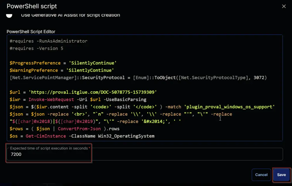 PowerShell Script