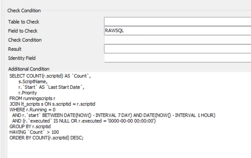 Run Query