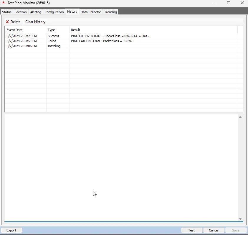 History Tab